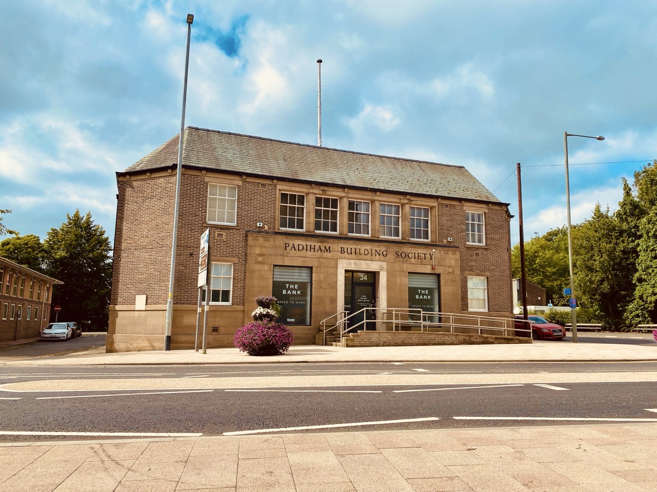 The Bank Building exterior in Padiham